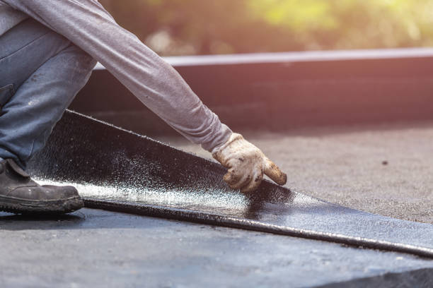 Professional Basement Waterproofing technician working in Dasher, GA